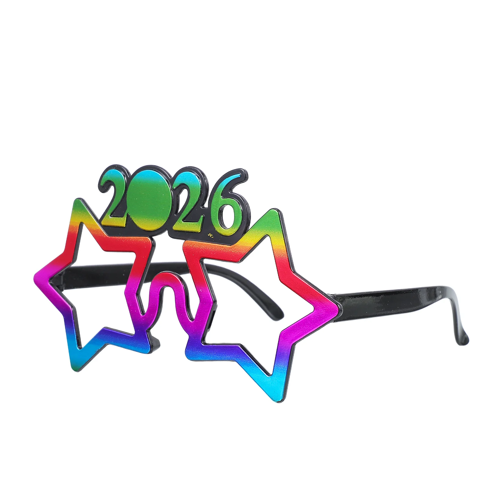 

2026 Novelty Glasses Stylish Number Design Comfortable Wear for Nye Parties Family Gatherings Photo Booths Happy New Year
