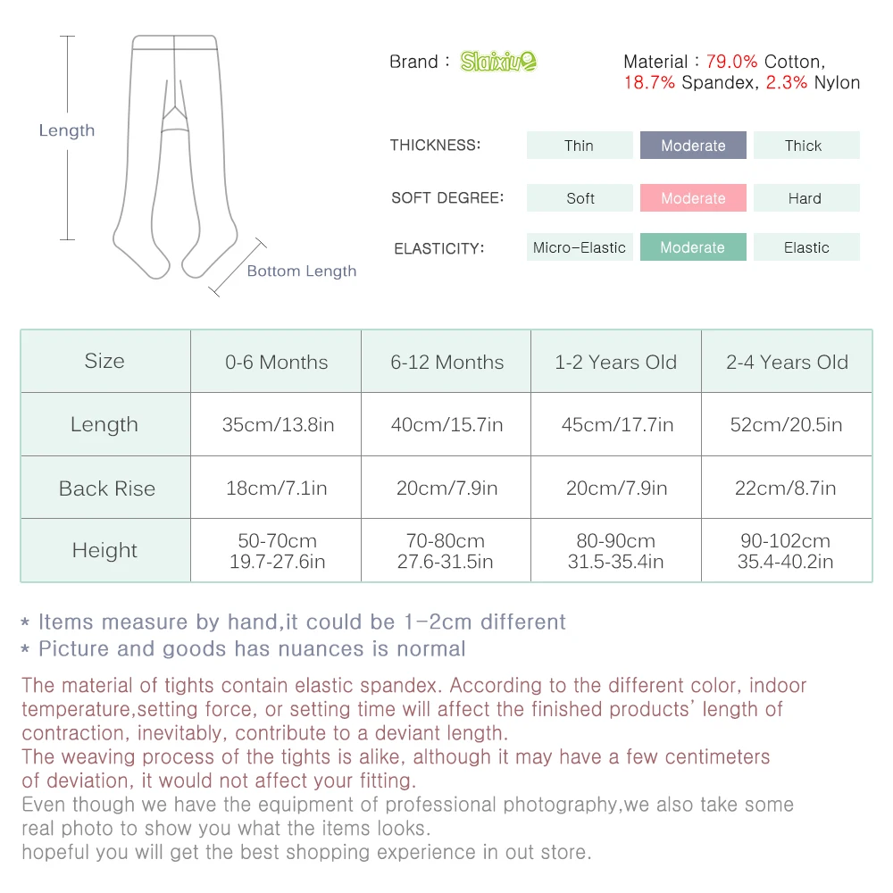 Newborn Baby Tights Kids Children Stockings Baby Girls Pantyhose Infant Meisjes Kleding For Baby Girl Boy Stocking Solid Color