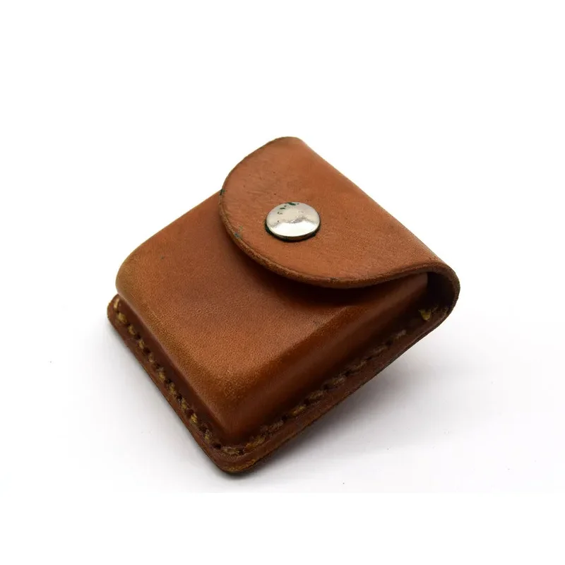 Collectibles Original Surplus Chinese Compass Genuine Leather Leather Box Tactical Accessory