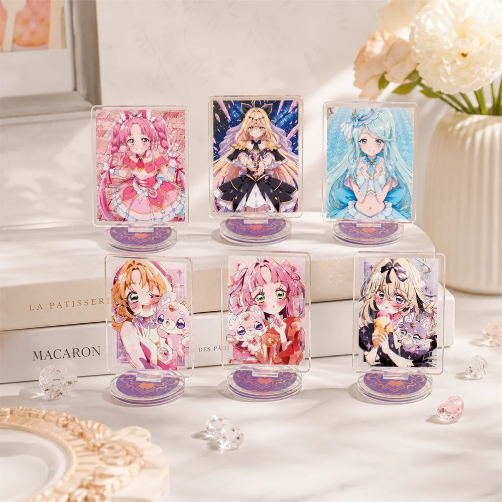 Star Detective Pretty Cure! 10cm Anime Acrylic Stand Tabletop Decorations Accessories Decor Gifts Exquisite Producs Keychain