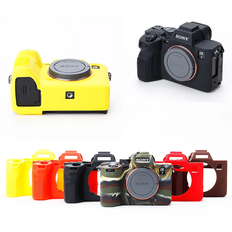 For Sony a7m4 A74 A7 IV A7IV camera digital soft silicone case protective sleeve Armor Skin anti-wear proof anti-collision