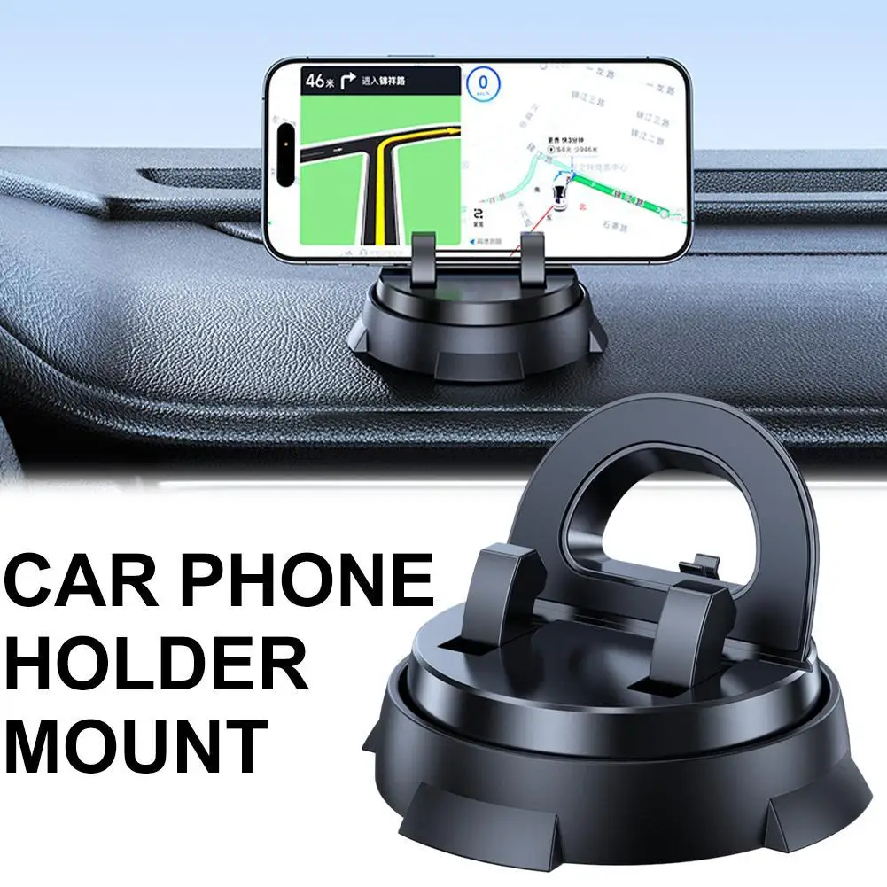 

Universal Car Phone Holder Rotatable Car Dashboard Anti-slip Suction Cup Fixed Bracket 360° Rotating Car Suction Cup Bracket