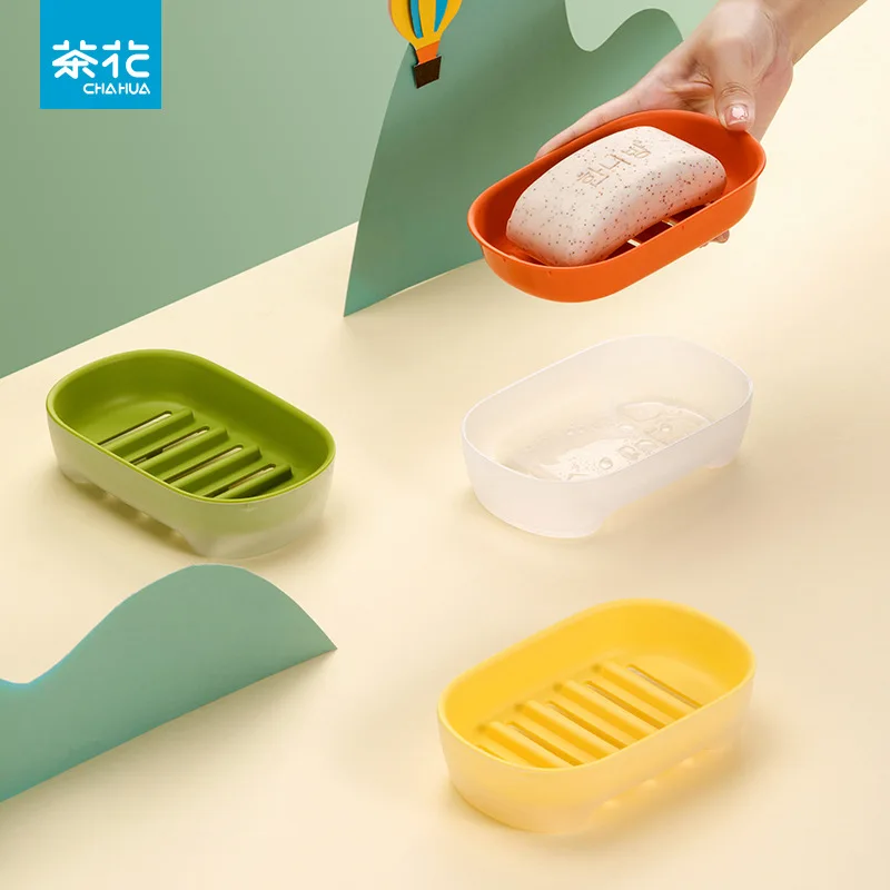 

CHAHUA Maile Soap Box - The Perfect Household Bathroom Organizer for Student Dormitories