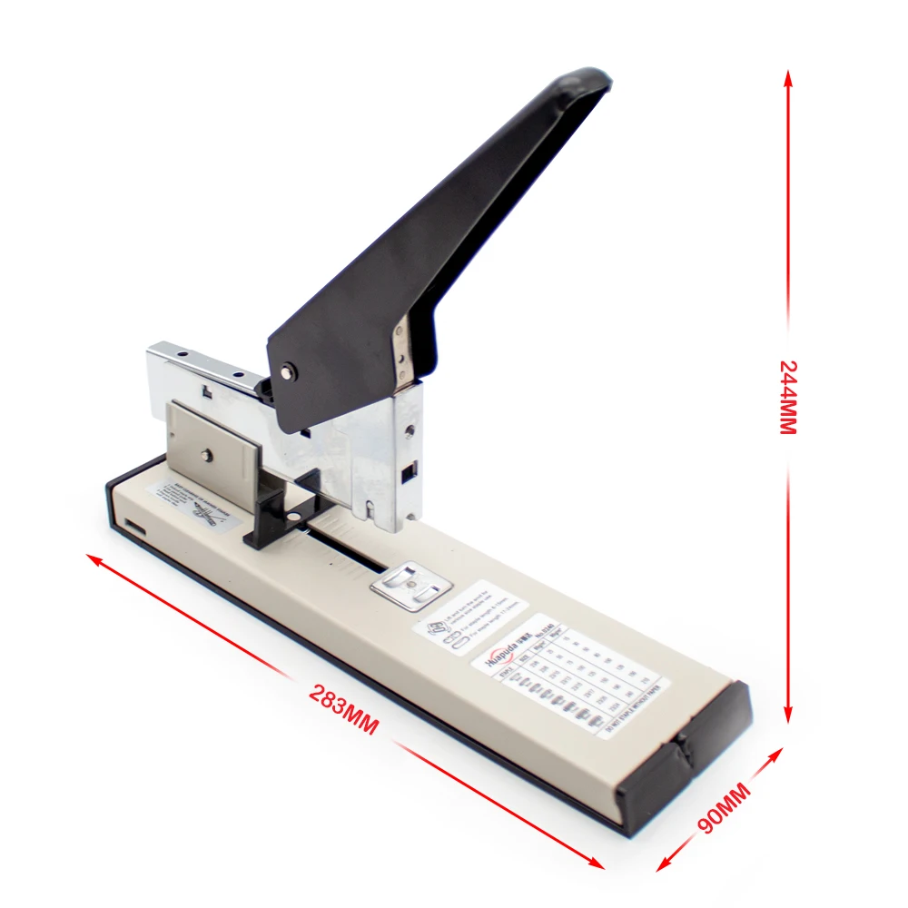 Large Capacity Paper Binding Stapler Heavy Duty 240 Page Manual Binding Machine Bookbinding Stapling Staples