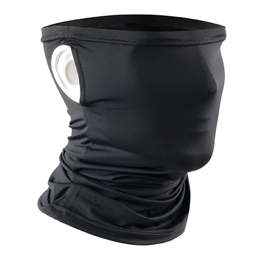

Windproof Face Mask For Cycling Multifunctional Neck Gaiter Outdoor Headwrap Breathable Uv Protection Earloop Stretchy