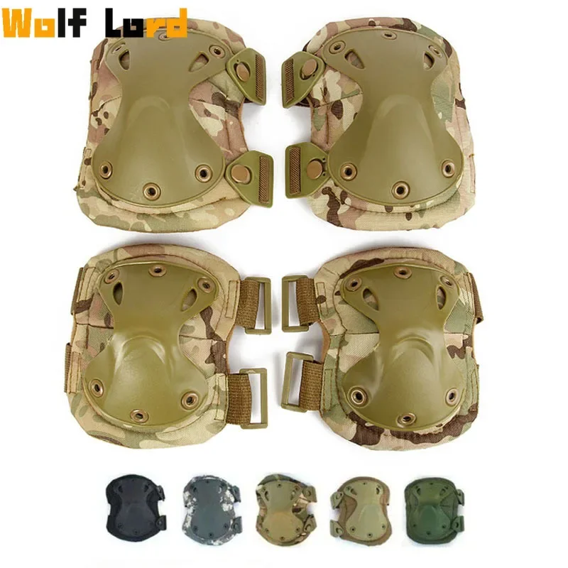 Hunting Knee Pad Knee Protector Adult Outdoor War Combat CS Airsoft Sport Working Kneepad Safety Gear Cycling Knee Brace Support