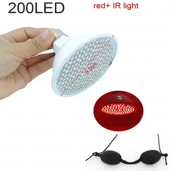 2023 620nm 660nm 850nm lámpara led roja para cultivo de plantas bombilla de luz profunda antienvejecimiento fototerapia infrarroja IR para el dolor de la piel del cuerpo R23