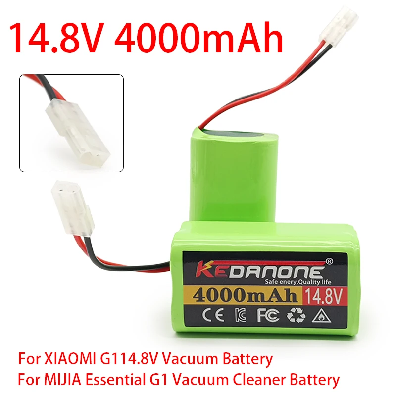 

The New 4S1P 18650 Battery Pack 14.8V 2600Mah 4000Mah Lithium-Ion Battery Is Suitable For V7s Plus Robot Vacuum cleaner.