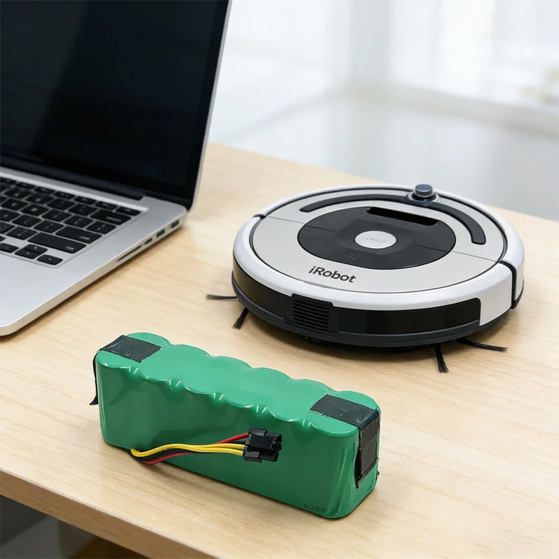 

Kehren roboter für Kitfort KT504 Haier T322 T321 T320 T325/Panda X500 X580/Ecovacs Spiegel CR120 NiMH batterie 14,4 V 3500mAh