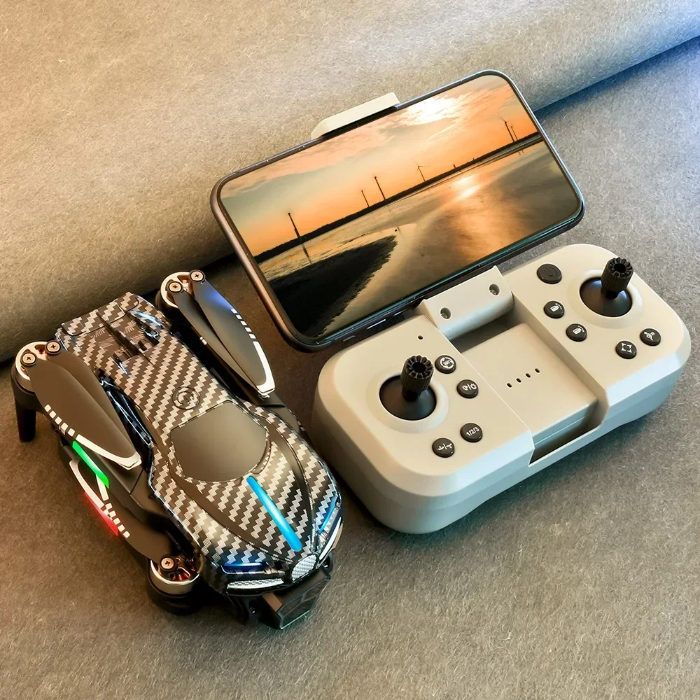 New V186 Pro Drone 8K Professional Three HD Camera Aerial Photography Obstacle Avoidance FPV Brushless Motor Quadrotor Dron UAV