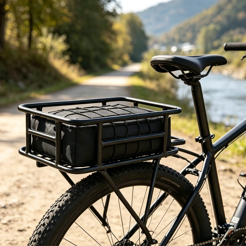 Electric‑Vehicle Takeaway Rear Rack, Bicycle Cargo Basket, Upgraded ...