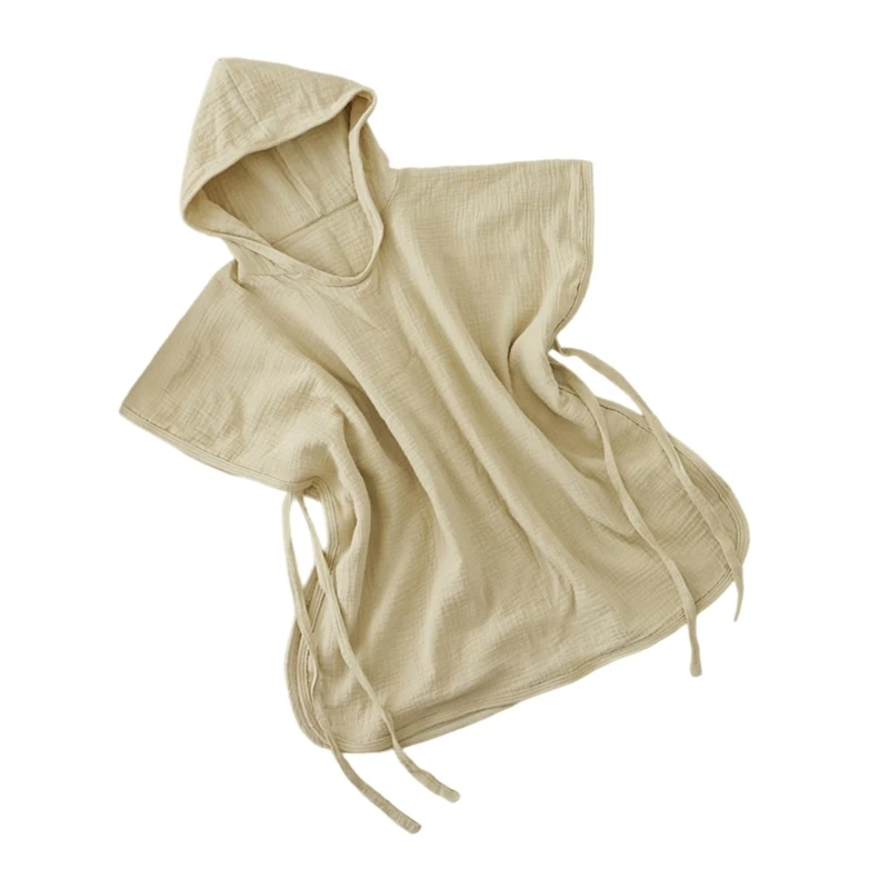 J15U الرضع مقنعين منشفة حمام ماصة السباحة مقنعين البشكير للأطفال #4