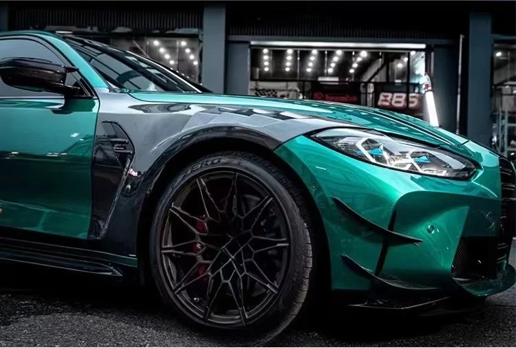 ل M3 M4 G80 G82 ألياف الكربون درابزين M3 M4 G80 G82 ترقية AE-نمط ألياف الكربون درابزين خفيفة الوزن #3