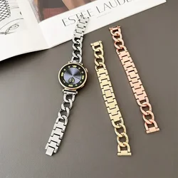 Women Stainless Steel Strap for Huawei GT4 41mm GT5 Pro 42mm Smart Watch 18mm 20mm 22mm Band for Samsung Galaxy 7 6 5 40mm 44mm