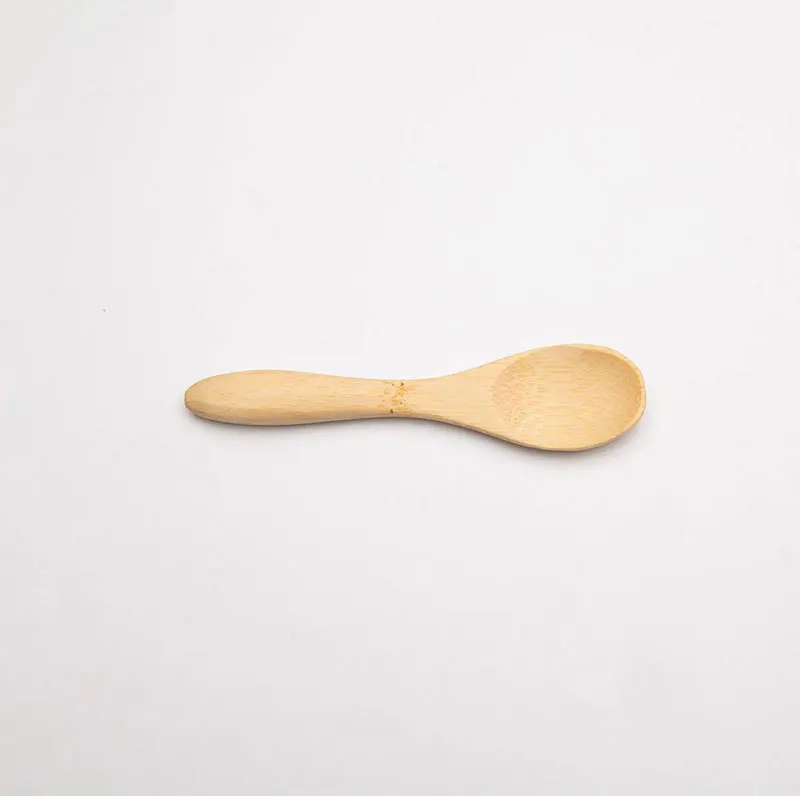 10/20/50/100Pcs Natural Bamboo Spoon Wooden Dessert Ice Cream Yogurt Honey Mini Spoon Wedding Party Kitchen Accessories