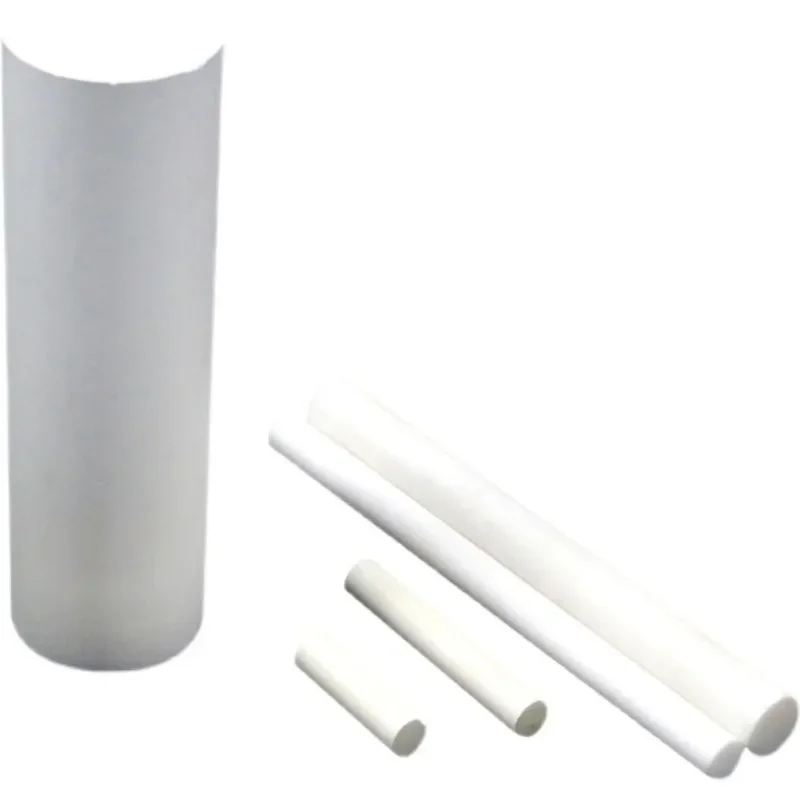 Custom Boron Nitride Ceramic Rod, High Temp 2000°C Heat Resistant Insulating BN Rod for Furnace & Semiconductor
