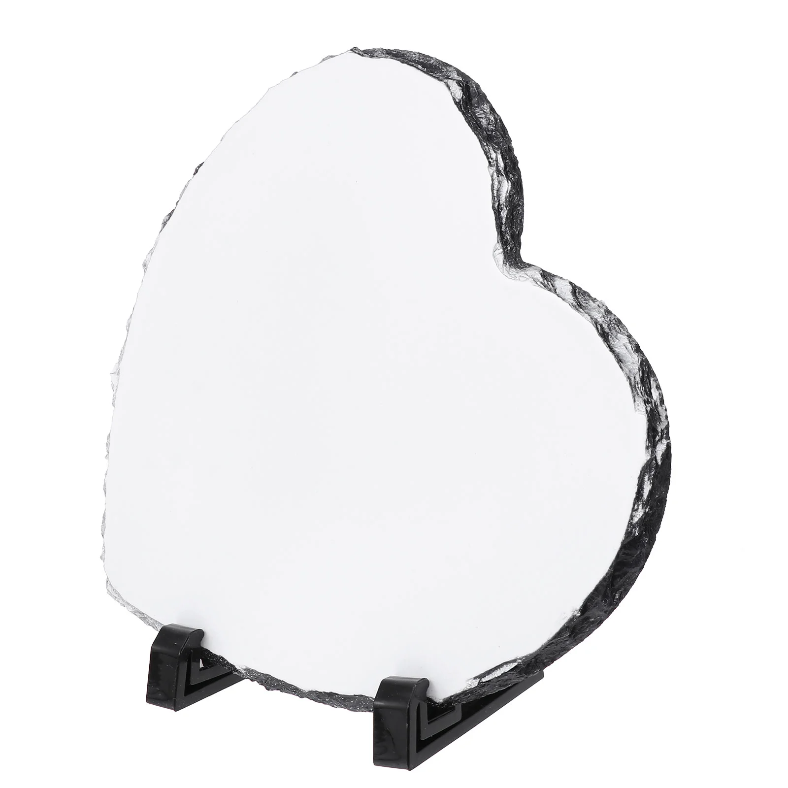 Printmaking Photo Frame Consumables Heart Shape Plaque Blank Picture Personality Holder Limestone Sublimation Unique