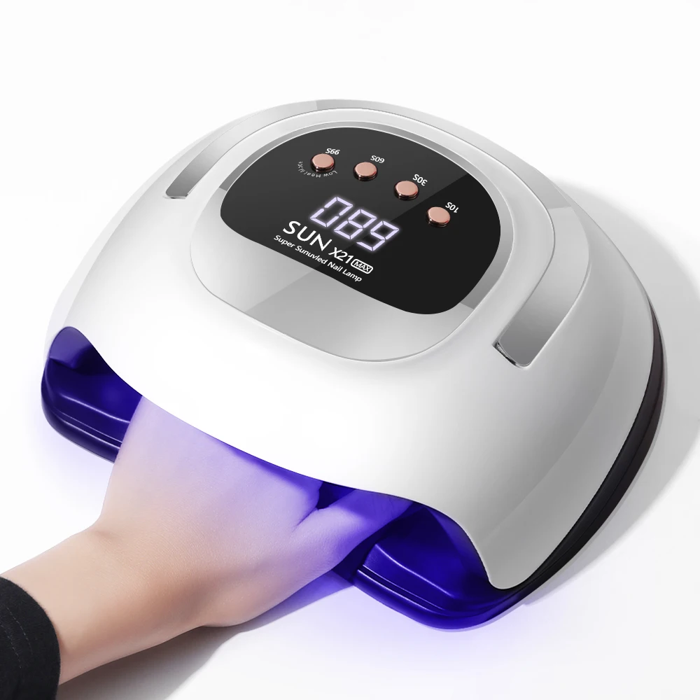 

HALAIMAN New Uv Led Lamp Nail Dryer Uv Light For Gel Nails Phototherapy Machine Cabin Uv Led Nail Gel Drying Lamp Salon Tools