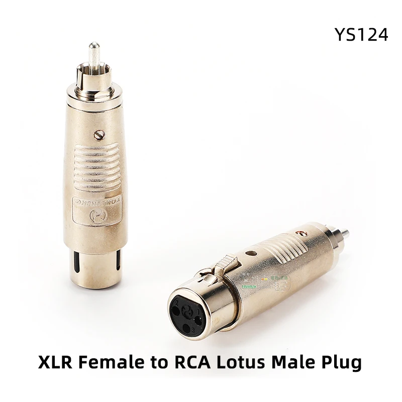 NEUTRIK REAN XLR to RCA 6.35 3.5 Audio Video Conversion Plug Double Way Docking Connector XLR to XLR Male Female Interconnector