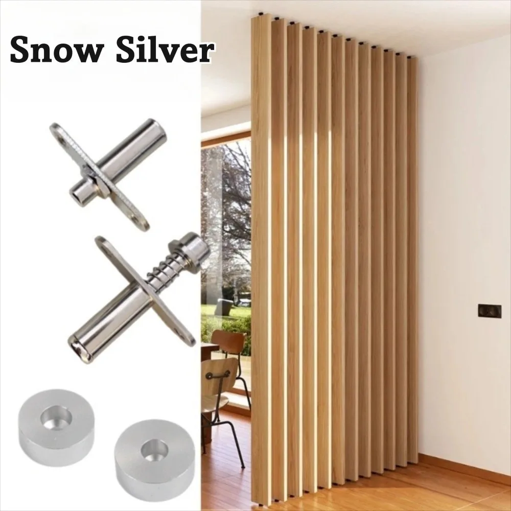 360 Degree Rotation Pivot Hinge Set Concealed Design Adjustable Screen Partition Hinge Heavy Duty Hinge Wood Slats Hinge