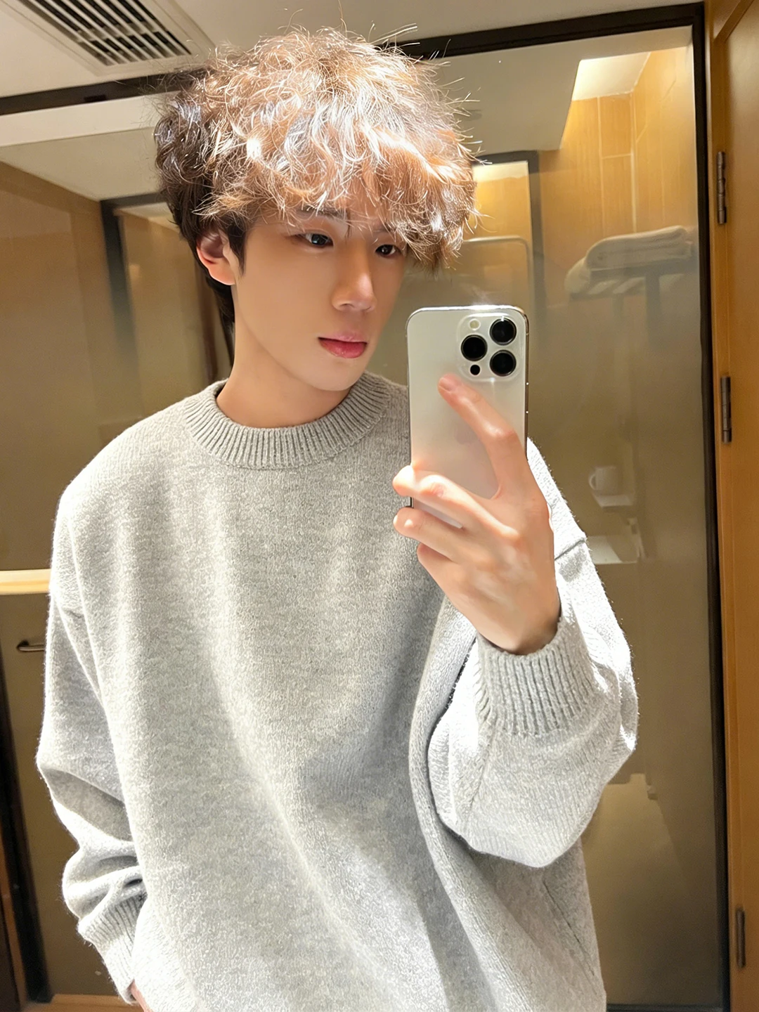 

Мужской утепленный вязаный свитер Cleanfit Light с флисовой подкладкой для осени и зимы, базовый слой для ношения под одеждой, теплый, молодежный, модный