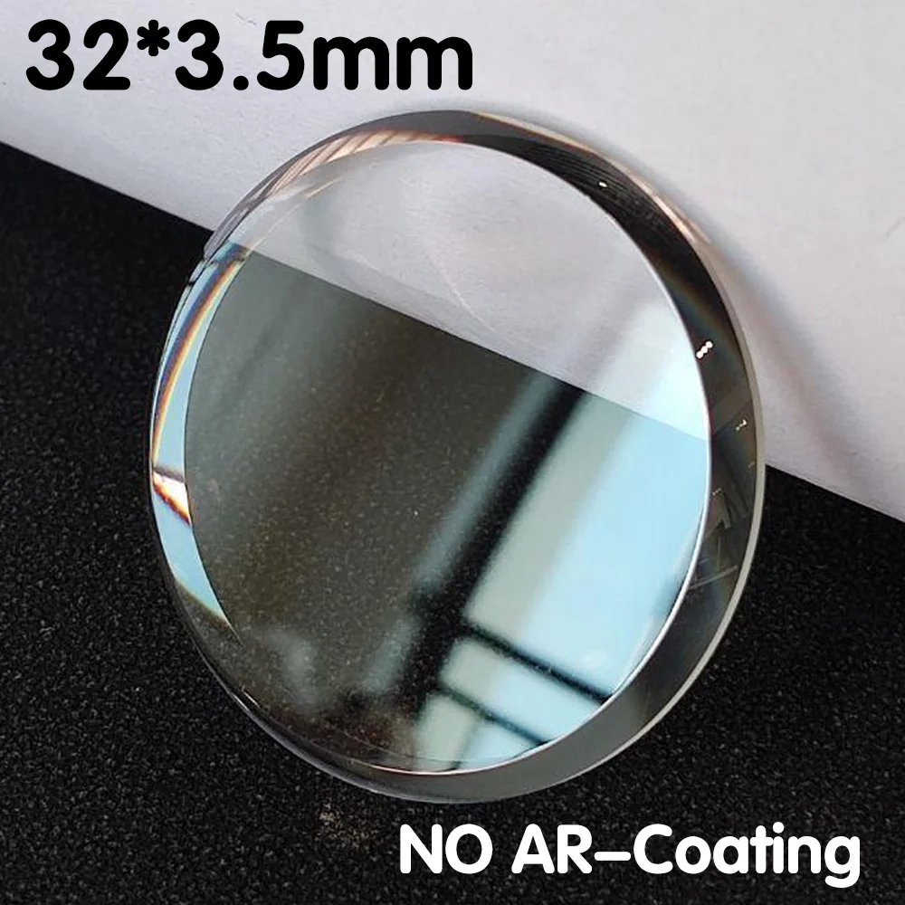 Watch Sapphire Glass 32mm*3.5mm Double Domed Sapphire Crystal with AR Coated Glass for 6105 6119 6306 Model Replacement Parts