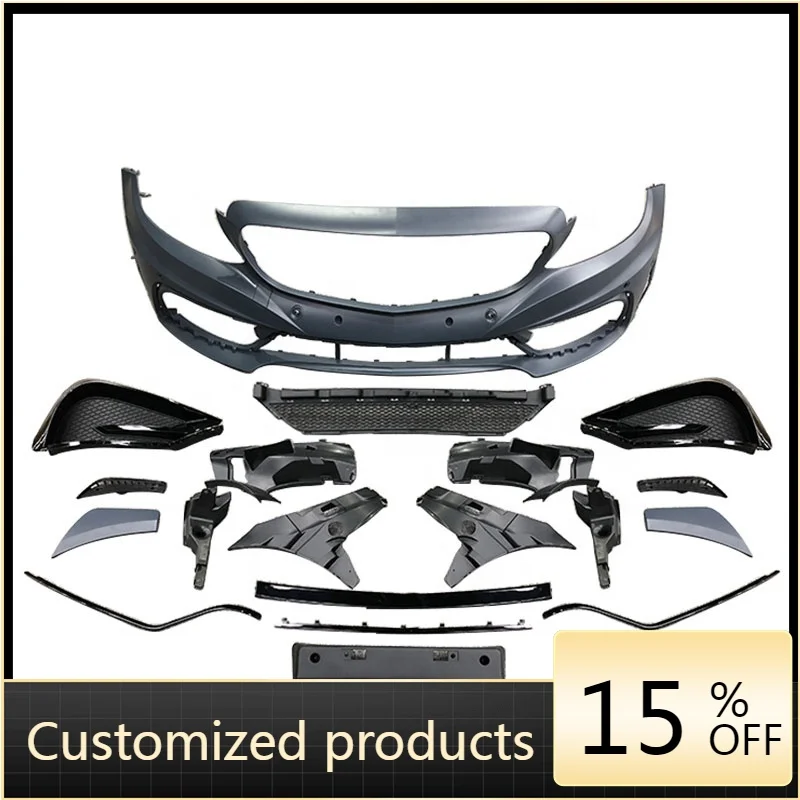 

Высококачественный и надежный передний бампер автомобиля для Benz c Class W205, модифицированный комплект Carlson