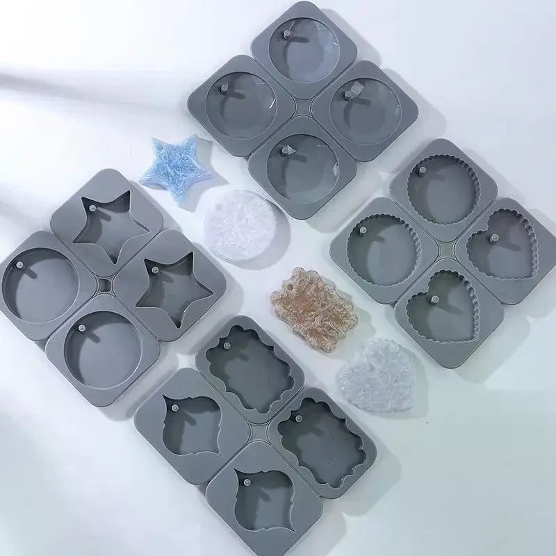 Silicone Wax Pendant Molds With Multiple Shapes And Non Stick Design Perfect For DIY Wax Tablet Candle Craft Making
