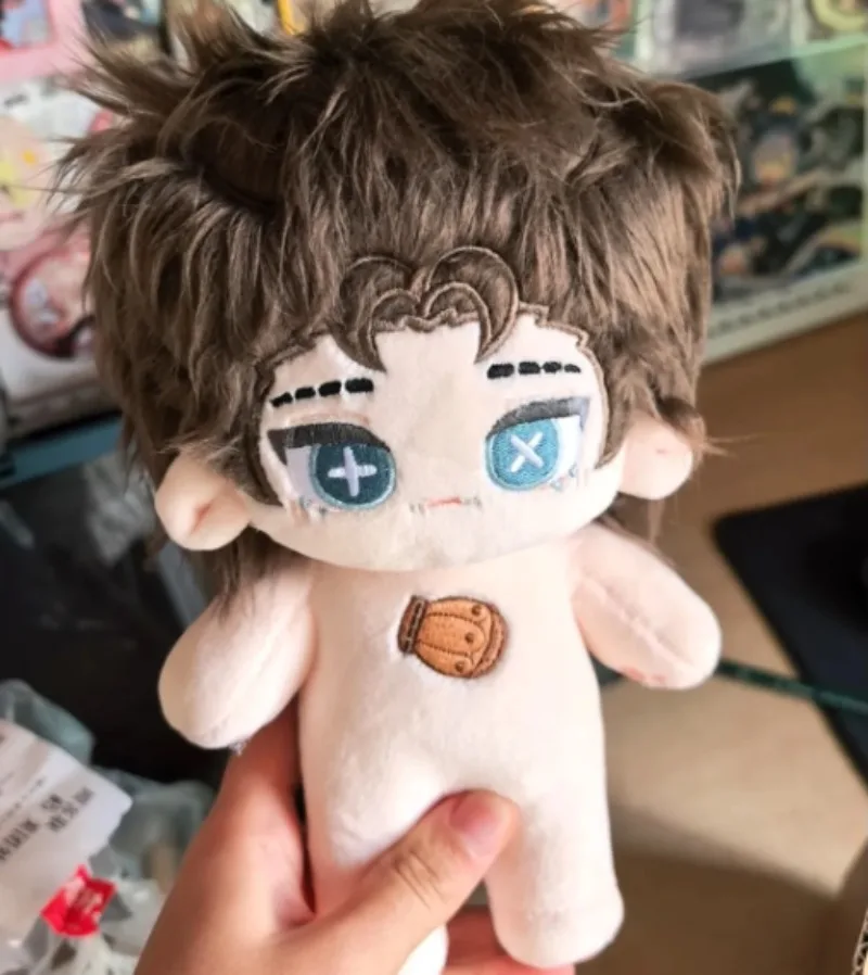 

Handsome Cotton Doll Identity Ⅴ Naib Subedar Mercenary Change Clothes Plush Toys Anime 20cm Gift Skeleton Body Plushies