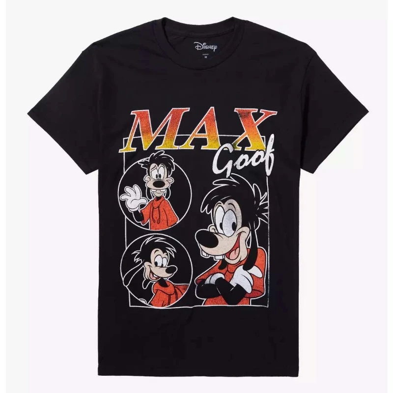 

Disney New Cartoon Garfield Animated Print Fashion T-Shirt Cotton Short Sleeve Casual Crew Neck Men's Women's Loose Top