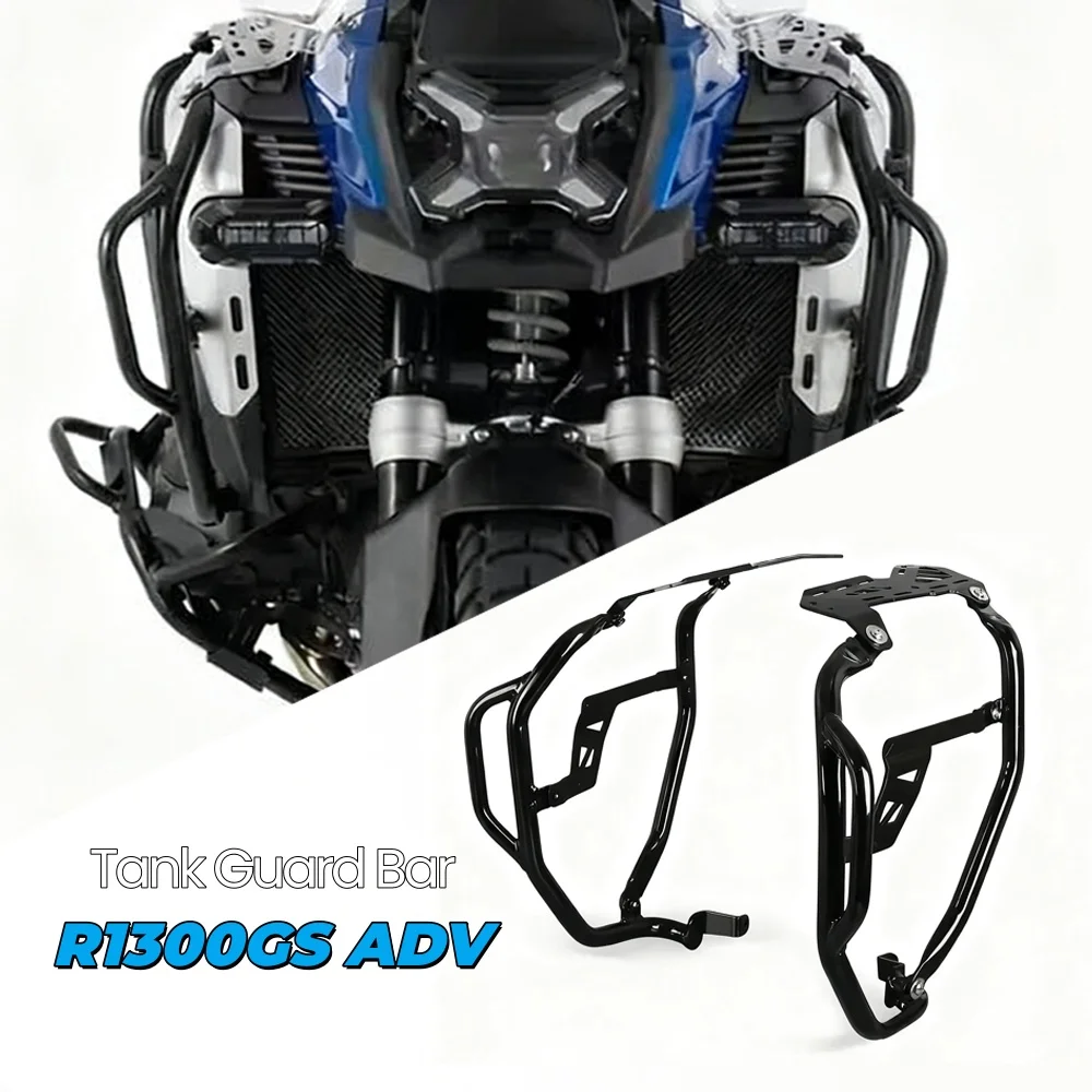 

For BMW R1300GSA Tank Guard Bar R 1300GS Adventure Motorcycle Frame Bumper Protector Engine Ultimate Highway Crash Bar 2024-2025