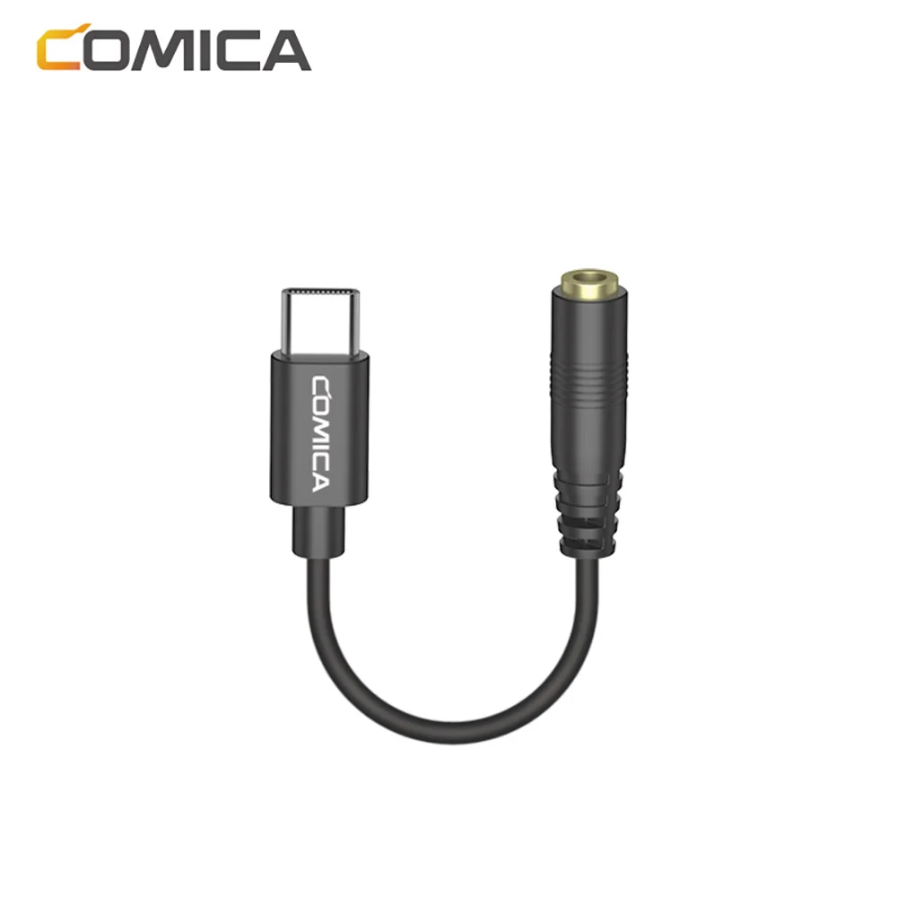 

COMICA CVM-SPX-UC 3.5mm TRRS To USB-C Audio Cable Sound Cable Adapter Audio Adapter Cable For Microphone