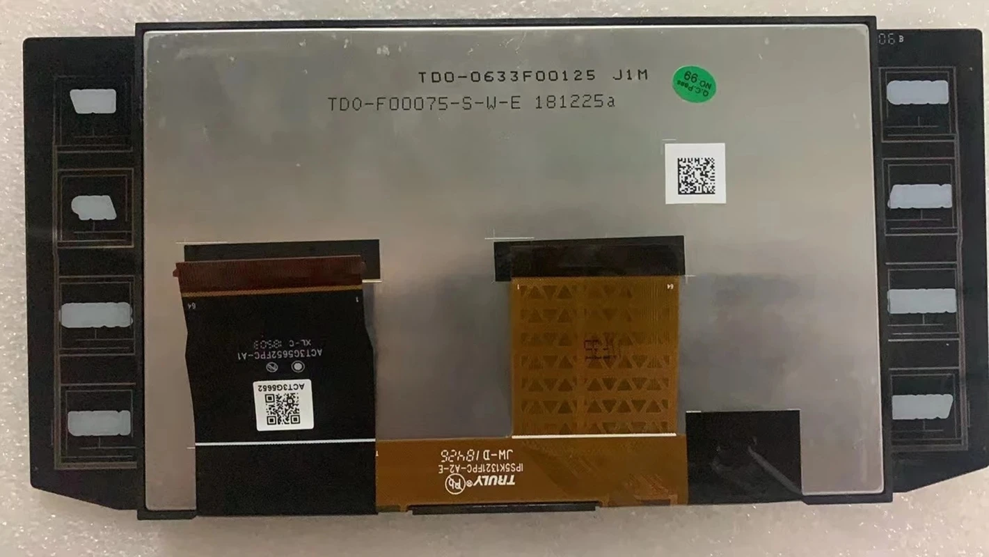 شاشة LCD 64pin TDO-0633F00125 J1M TDO-F00075-S-W-E 181225 أ ACT3G5652 190107 A00710 ACT3G5652FPC-A1 XL-C IPS5K1321FPC-A2-E JW-D
