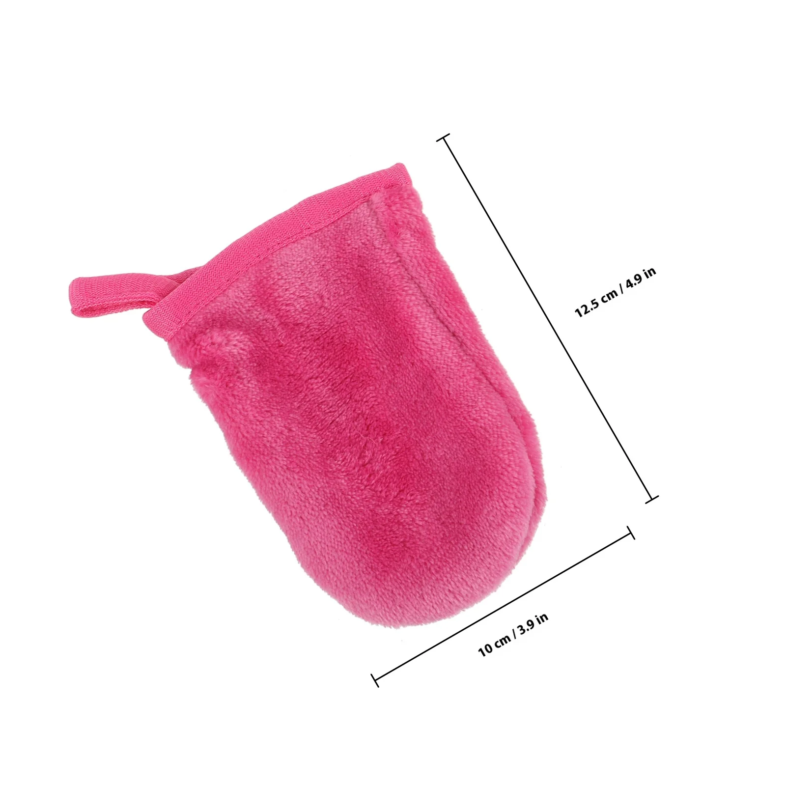 6Pcs Makeup Remover Gloves Facial Cleansing Soft Reusable Beauty Makeup Removal Glove Lazy Remover Washing Mitts for Women