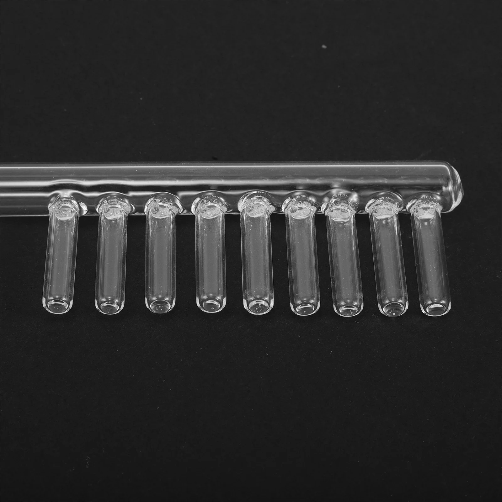 Peigne de remplacement d'électrode en Tube de verre, pour appareil Facial, soins de la peau, outil de croissance des cheveux à haute fréquence, beauté Portable