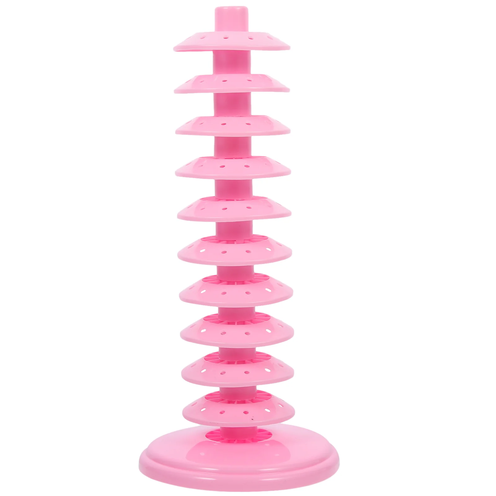 

Show Rack Lollipop Holder Organizer Stands Candy Multi-use Holders Pink Tiered for Baby