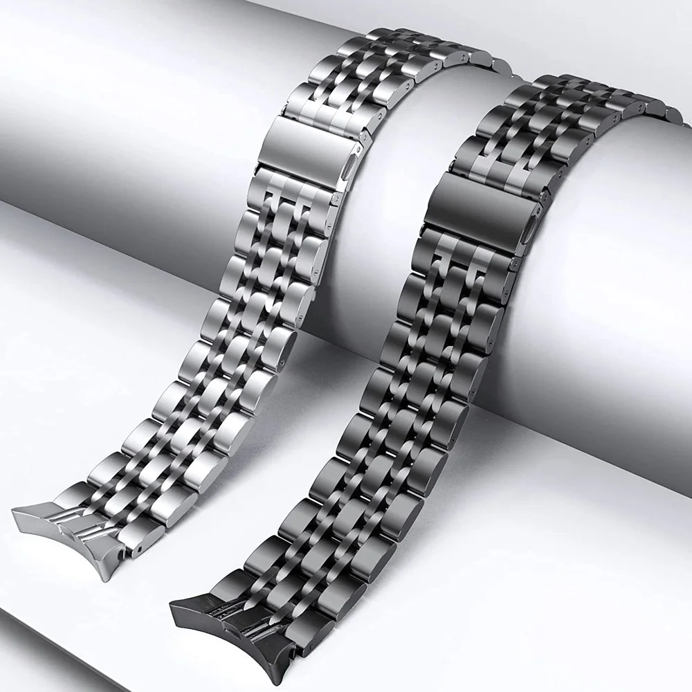 Metal Strap for Samsung Galaxy Watch 7 FE 6 5/5 Pro 44 40mm Stainless Steel Band Watch 6 Classic 47/43mm Luxury Wristband Correa
