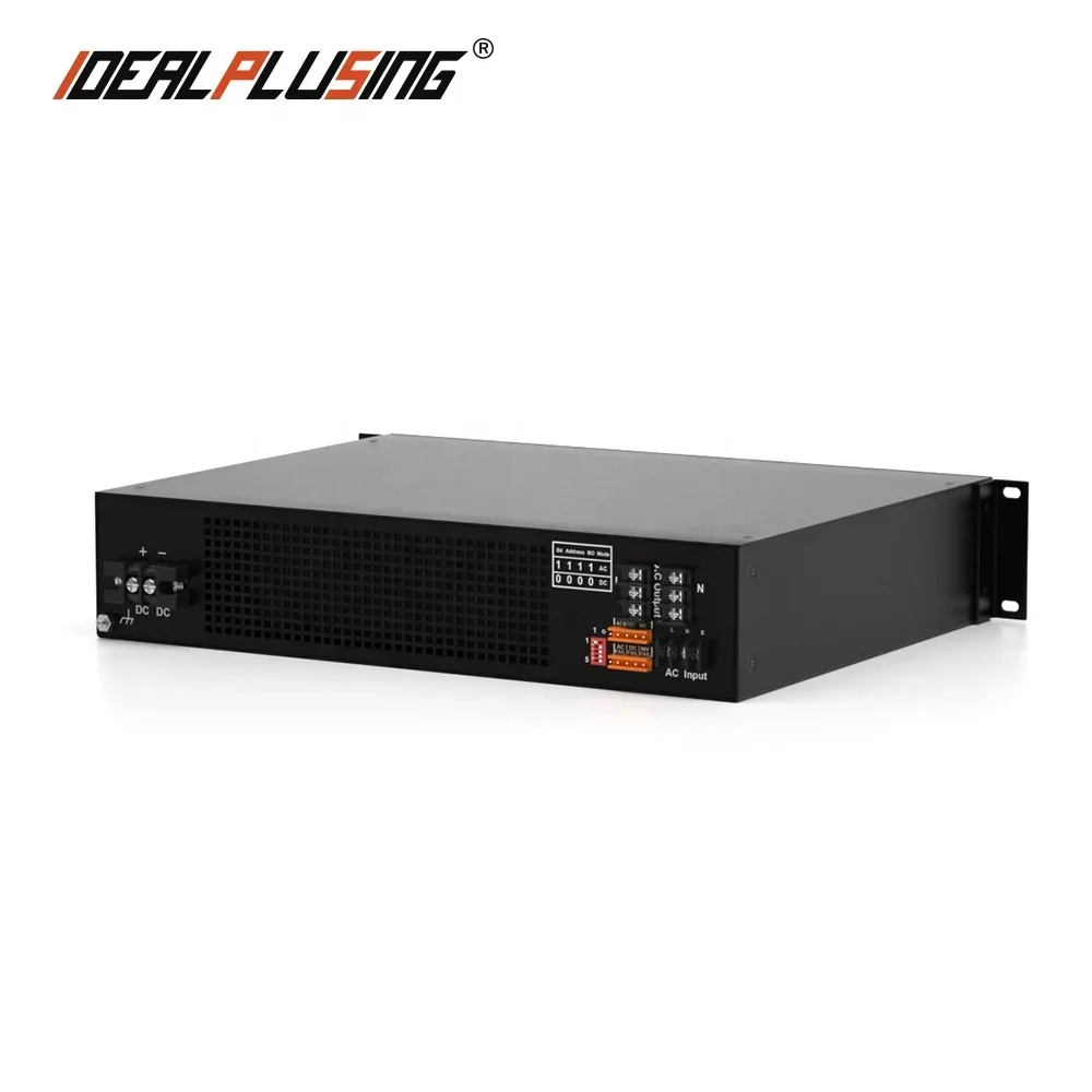 

3kva modular telecom inverter 48v to 220v pure sine wave dc ac power inverter rack mount inverter