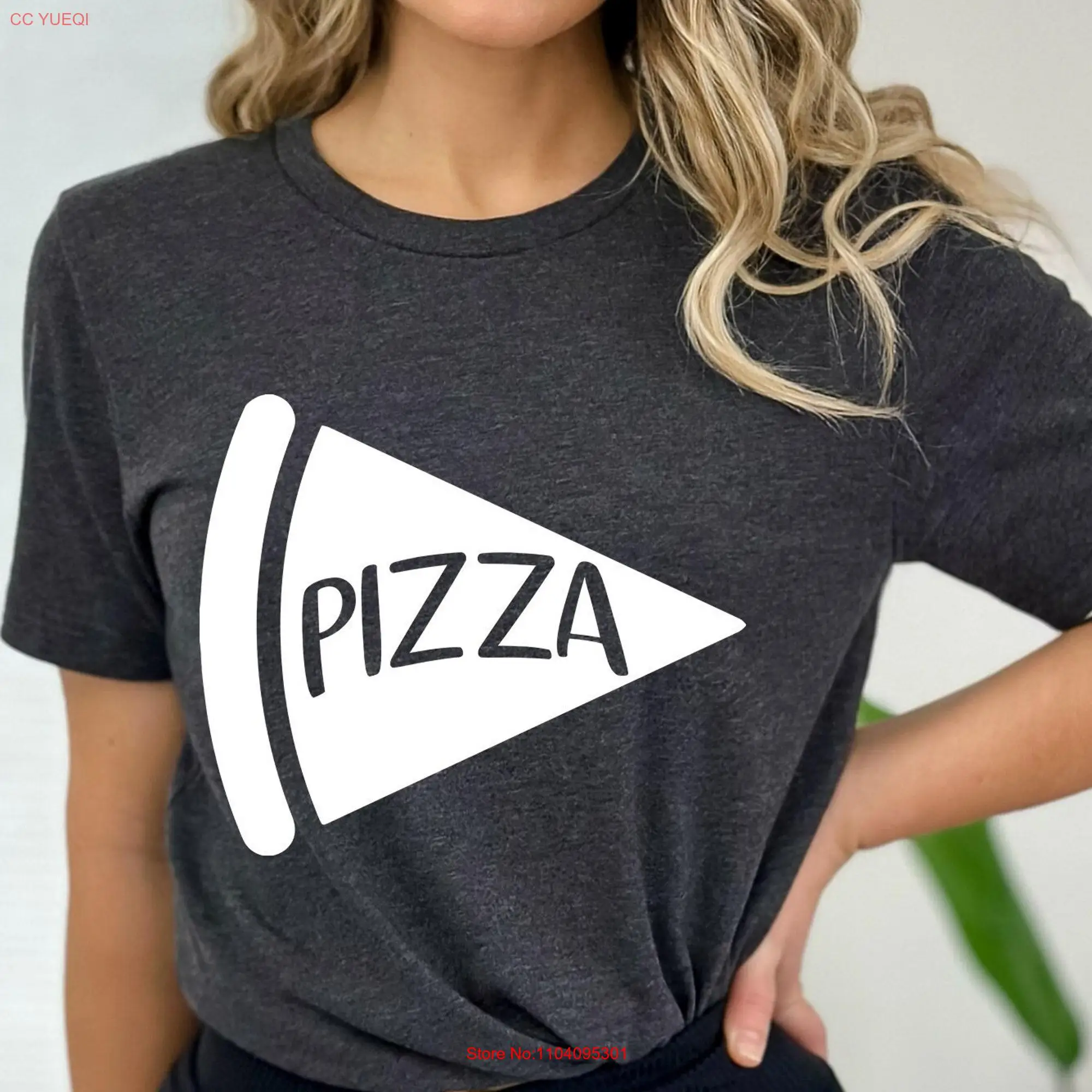 Pizza T Shirt Funny Slice SweaT Food Lover Fast  long or short sleeves