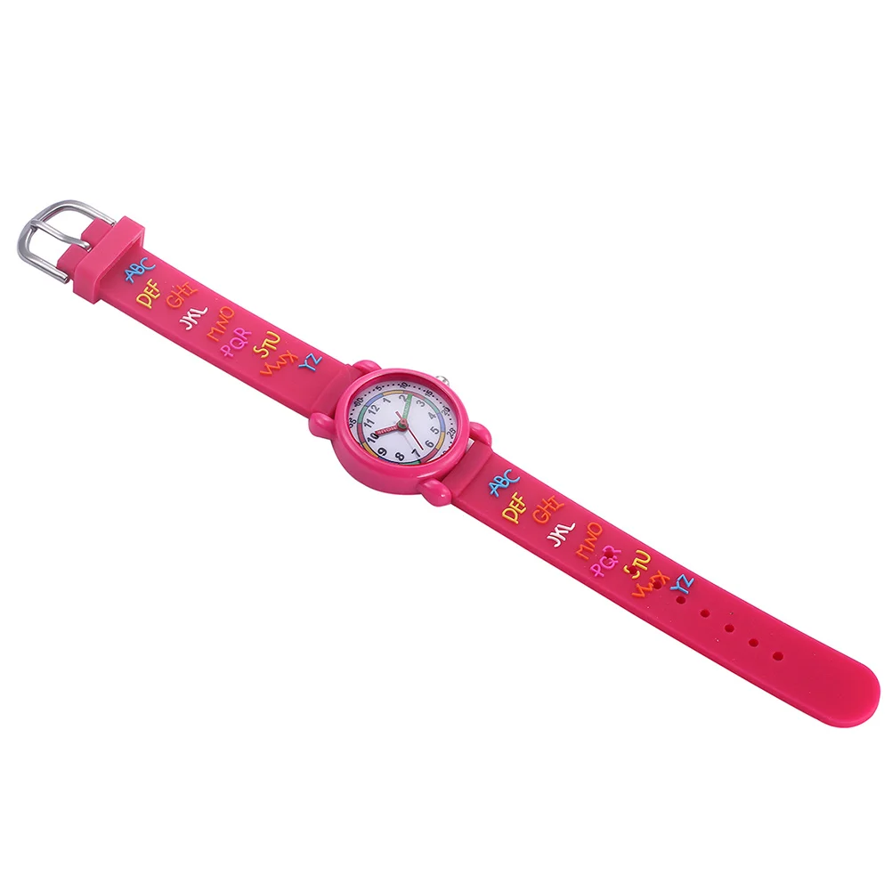 1 قطعة ساعة كرتونية للأطفال رائعة ثلاثية الأبعاد نمط جودة ممتازة مقاوم للماء بناء حركة كوارتز طويلة الأمد تناسب جميع الملابس