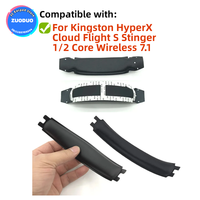 Replacement For Kingston HyperX Cloud Flight S Stinger 1/2 Core Wireless 7.1 Headphones Head Beam Sleeve Cover
