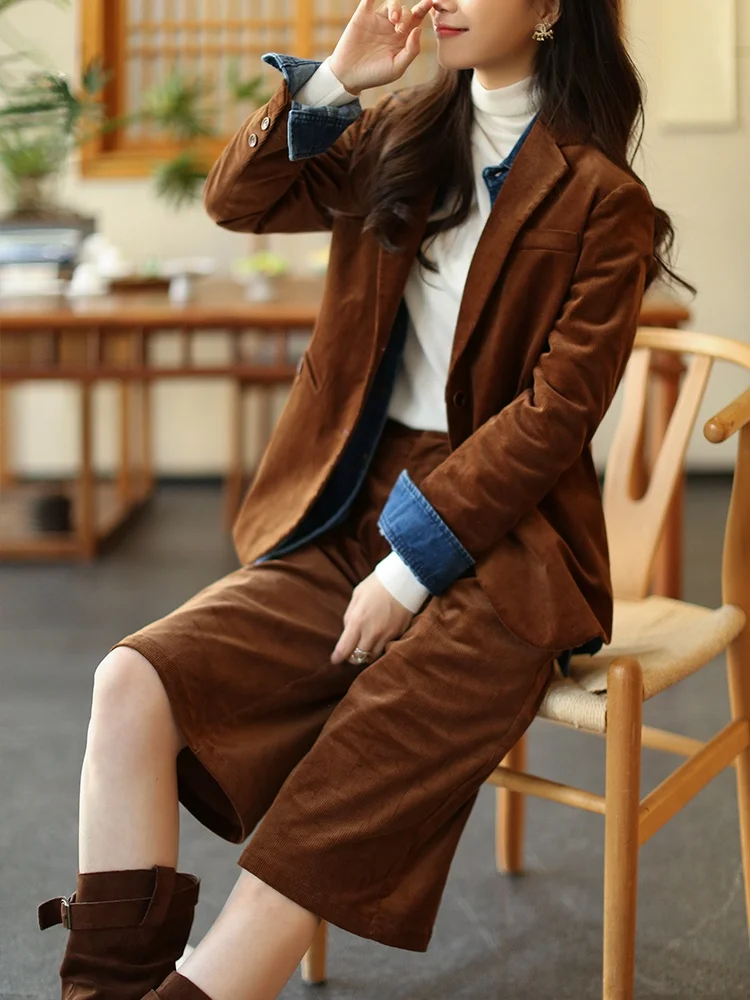 

Young Sle Rvated Tang Suit Jaet Jiangnan Flavor Light National Trend New Chinese Sle Top Thiened Cotton Long Sv...