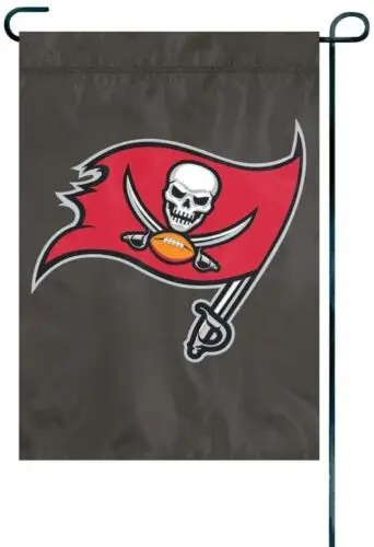 Tampa Bay Buccaneers Premium Garden Flag Banner Applique Embroidered 12.5x18...