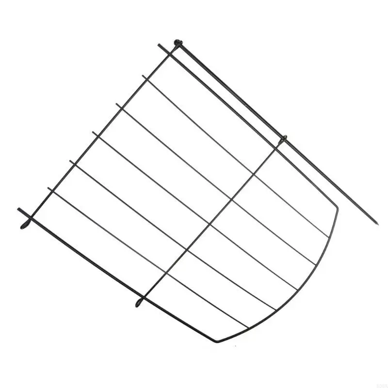 Decorative Garden Fence Rustproof Metal Wire Panel Border Animal Barrier 