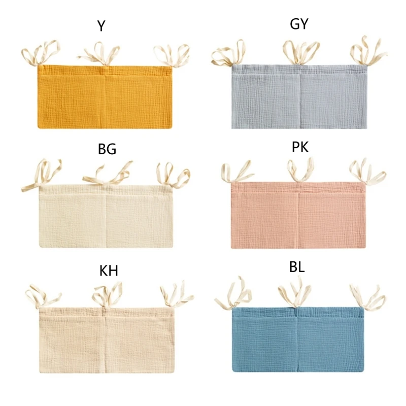 Baby Crib Bag Bedside Diaper Bag Baby Product Storage Bag Crib Bedding
