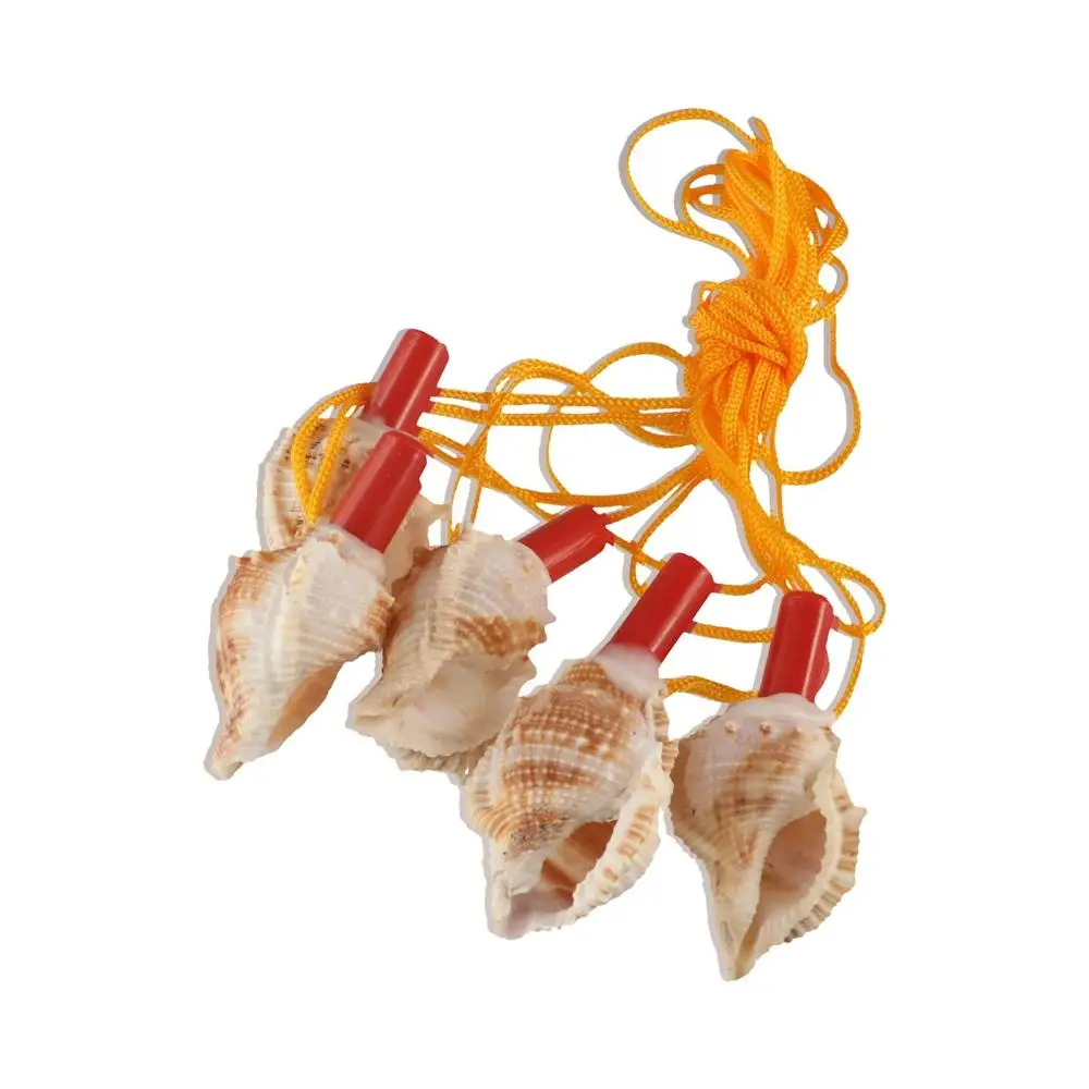 

Party Birthday Decoration Souvenirs Shipping Children Pendant Creative Shell Toys Conch Whistle Gift Survival Tool