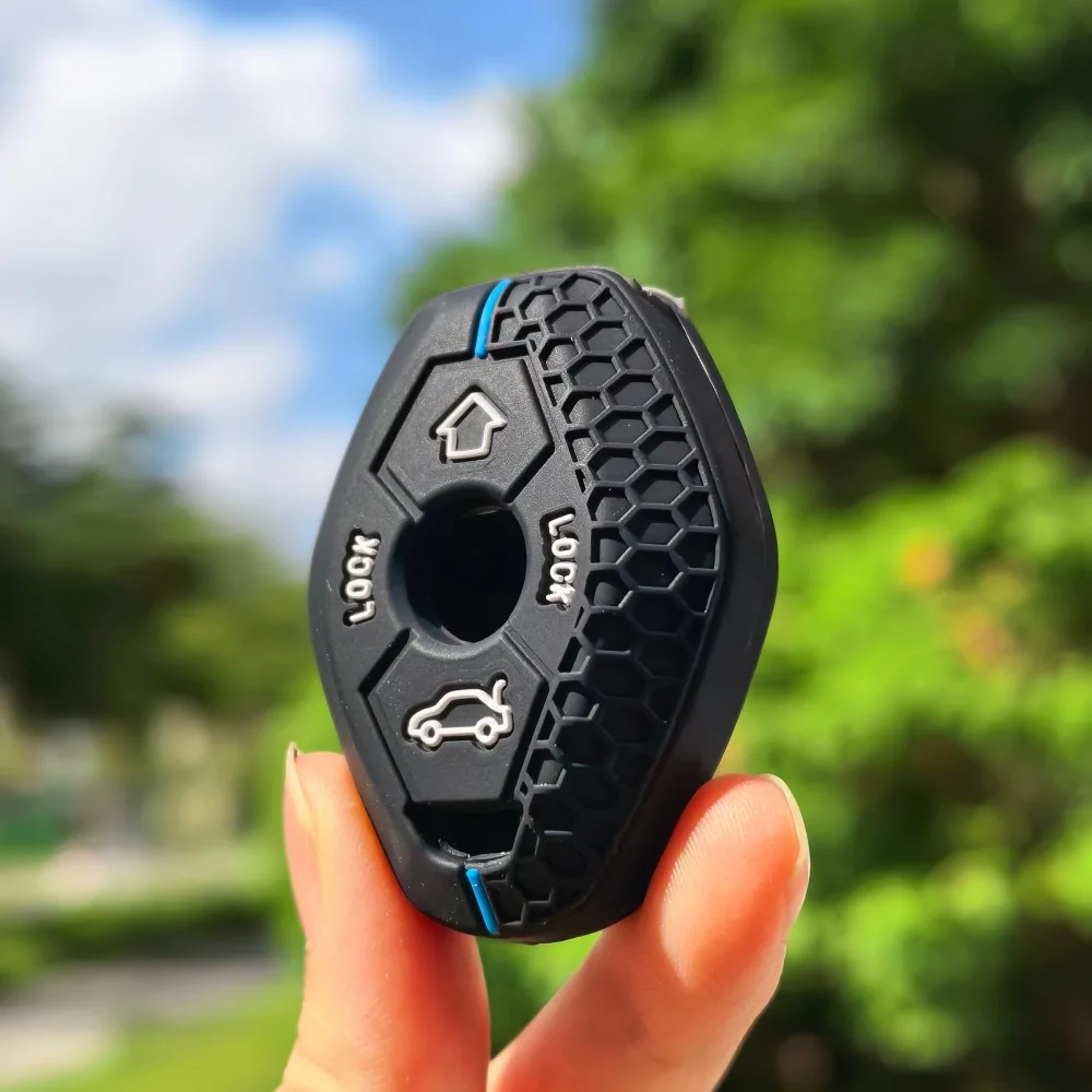 2025 جديد حافظة مفتاح السيارة غطاء شل لسيارات BMW X3 X5 Z3 Z4 3 5 7 سلسلة E38 E39 E46 E83 1998 - 2005 حامي بدون مفتاح فوب الملحقات