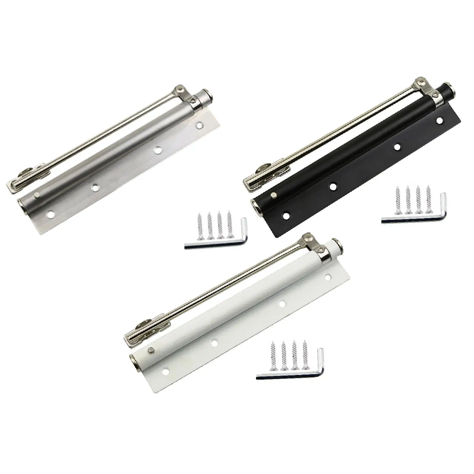 Door Closer Easy Install Auto Door Closer Spring Door Closer for Office Commercial Use Home Improvement Residential Accessories