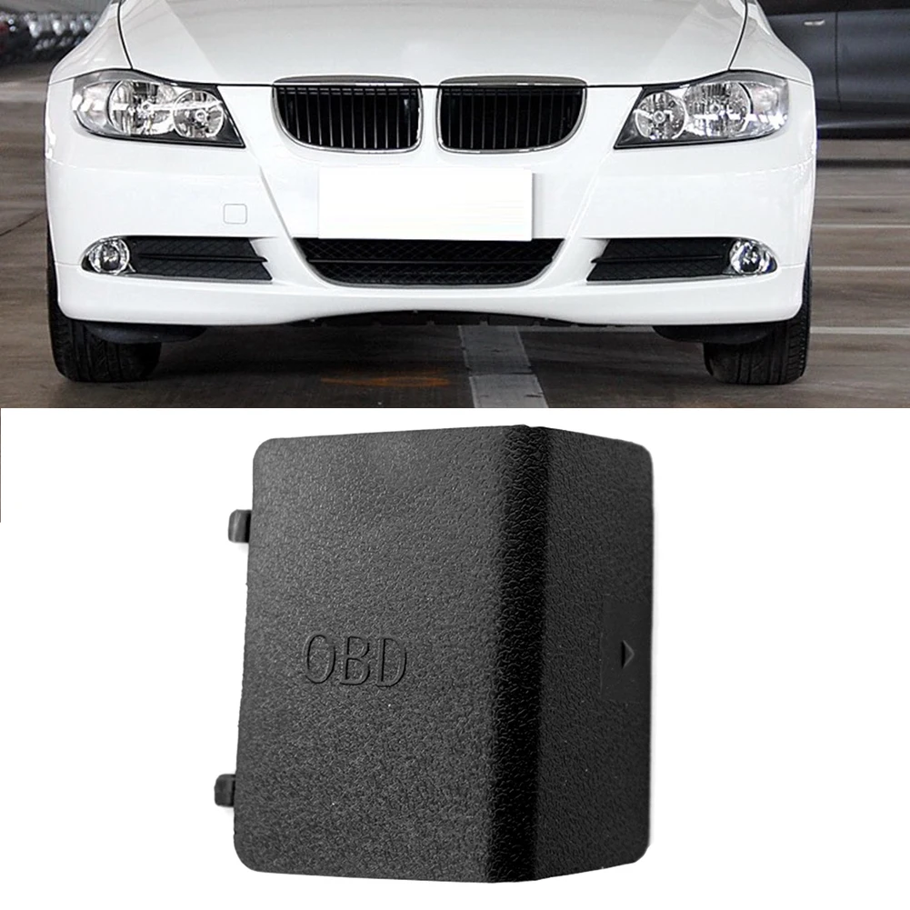 تشخيص التوصيل غطاء OBD 2 II التوصيل ميناء غطاء لسيارات BMW E90 E91 E92 E93 3 Series LHD 51437147538 اكسسوارات السيارات الداخلية