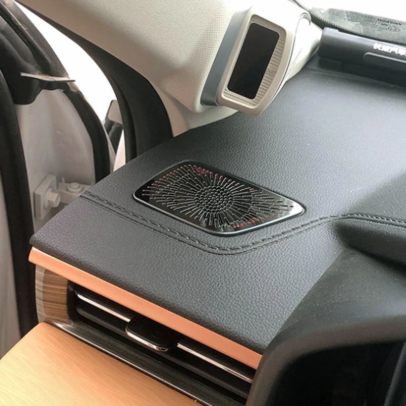 

LHD Door Speaker Audio Loudspeaker AC Outlet Audio Sticker Interior Inner Handle Frame For Haval Jolion 2021 2022 Accessories